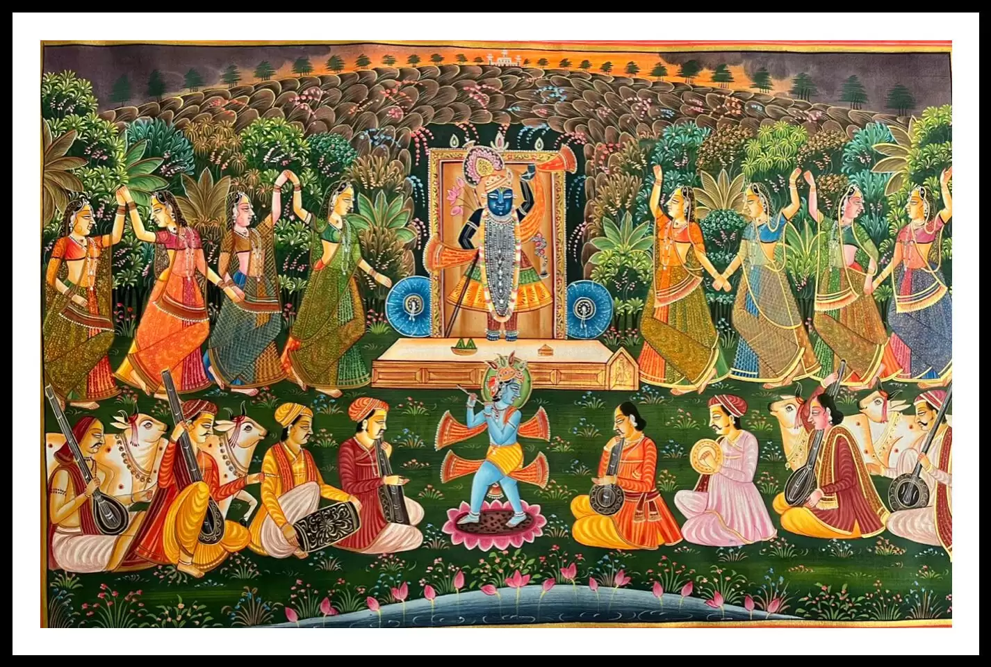 Pichwai Painting of Shrinath ji